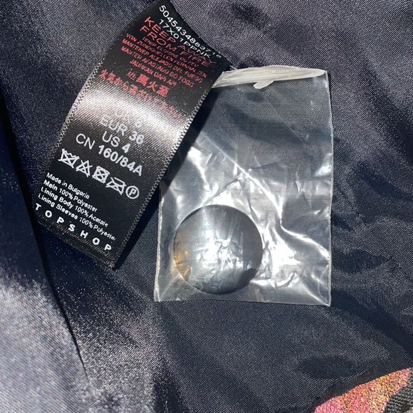 Topshop Leopard Print Blazer NWT US4/UK8 - Picture 4 of 4